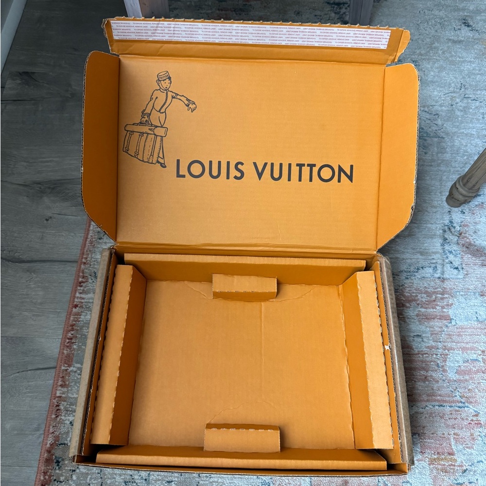 Authentic Louis Vuitton Shipping Box